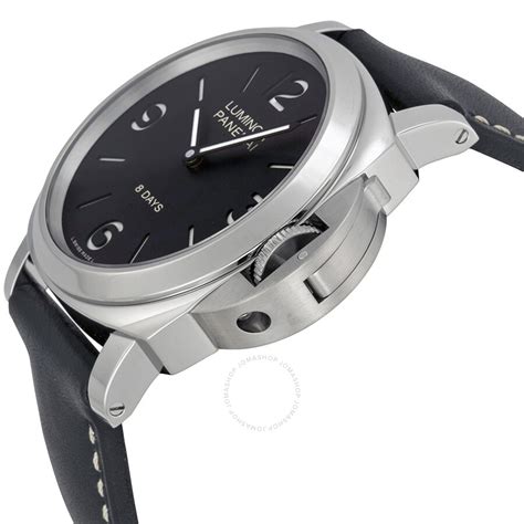 panerai luminor base 8 days acciaio mechanical men's watch